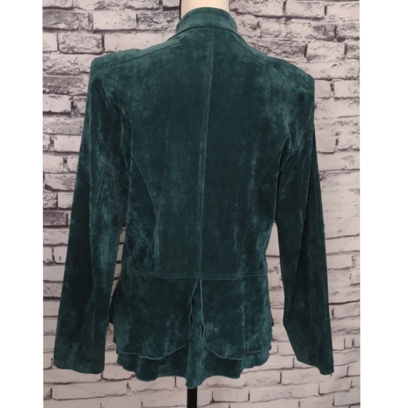 Serengeti velour emerald jacket - Picture 4 of 5